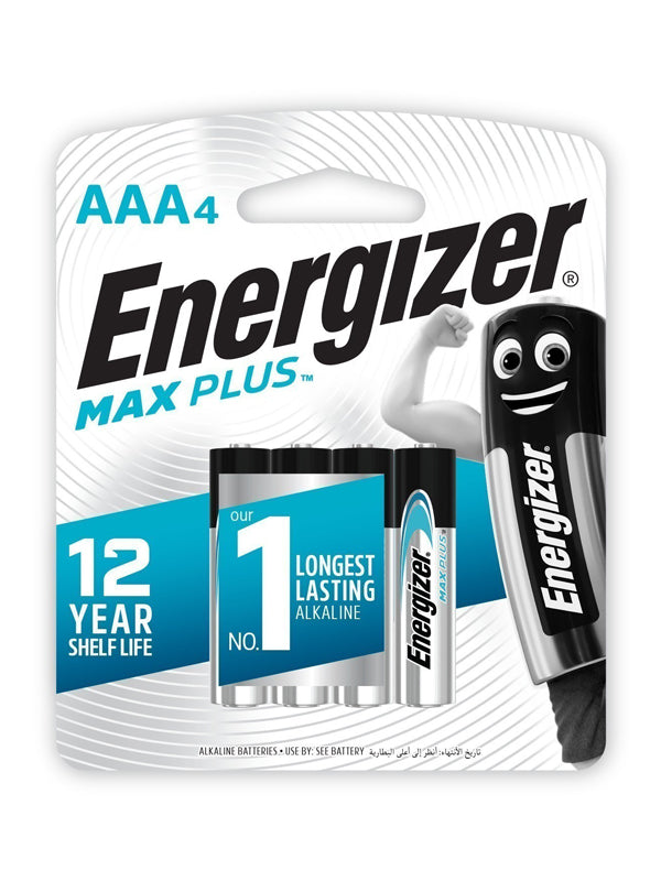 Energizer MAXPLUS AAA – 4 Pack 4 stk
