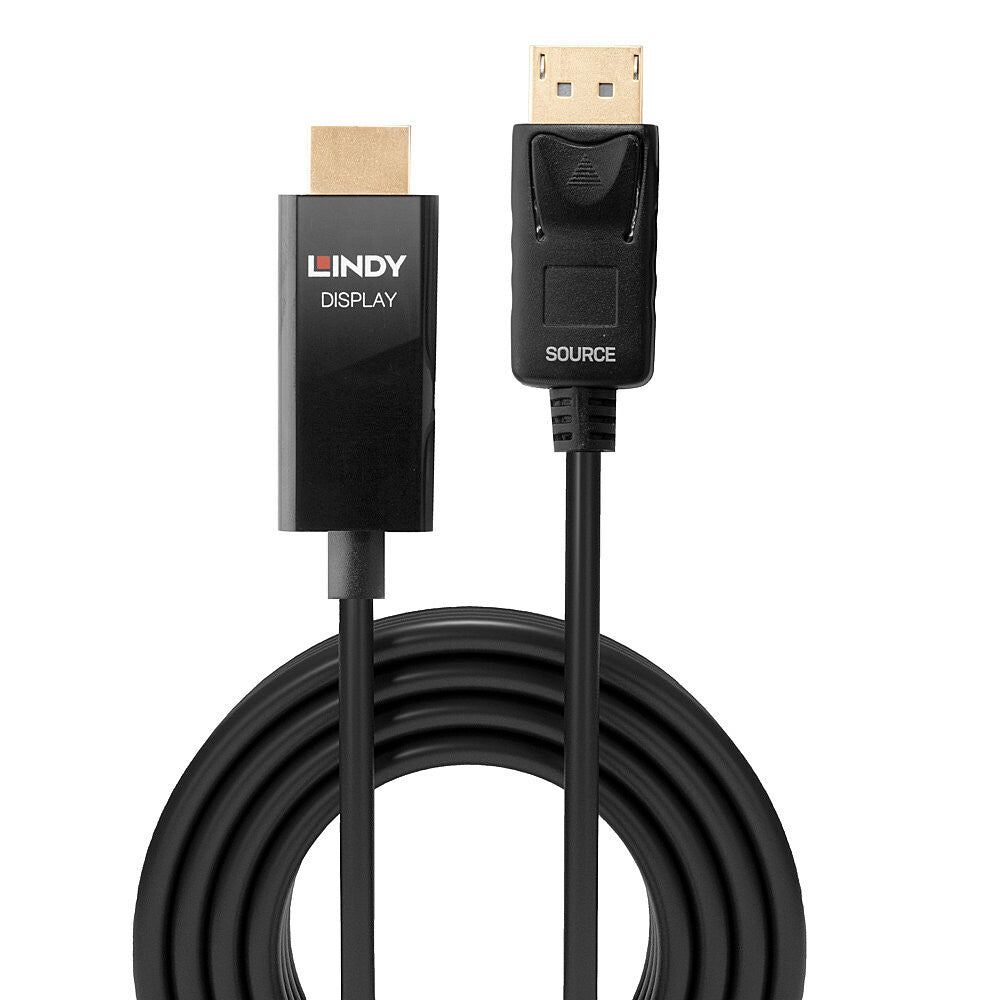Lindy 40926 videokabel adapter 2 m DisplayPort HDMI Type A (Standard) Sort