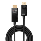 Lindy 40926 videokabel adapter 2 m DisplayPort HDMI Type A (Standard) Sort