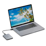 Seagate Lacie Mobile Drive ekstern harddisk 1 TB USB Type-C 3.2 Gen 1 (3.1 Gen 1) Sølv