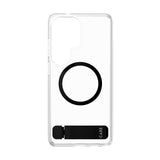 CARE by PanzerGlass Urban Explorer Case Transparent w. Black Kickstand & Qi Samsung Galaxy S26 Ultra