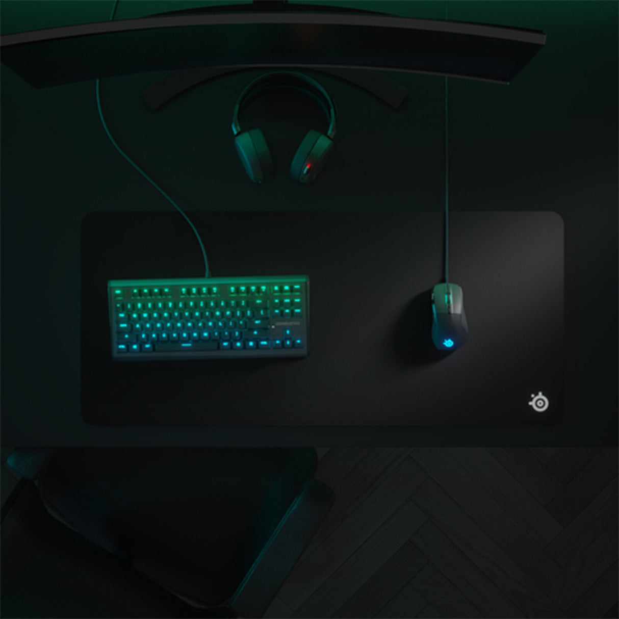Steelseries QcK XXL Gaming musemåtte Sort
