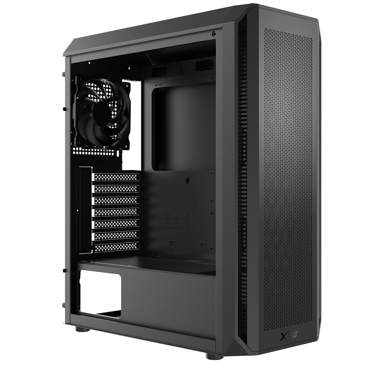 XPG VALOR AIR PLUS Midi Tower Sort