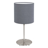 Eglo Pasteri H40 grå bordlampe