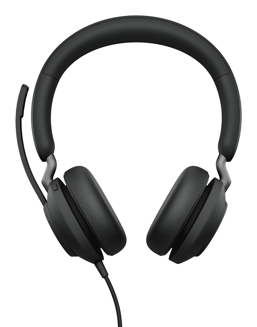 Jabra Evolve2 40 SE MS Stereo Kablet Høretelefoner Sort