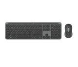 Logitech Signature Slim Combo MK950 - Graphite - Tastatur & Mus sæt - Nordisk - Grå