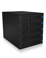ICY BOX IB-575SSK-12G 8.89 cm (3.5") Backplane Black