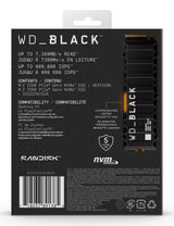 WD_BLACK SN850X NVMe SSD SSD WDS100T2XHE 1TB M.2 PCI Express 4.0 x4 (NVMe)