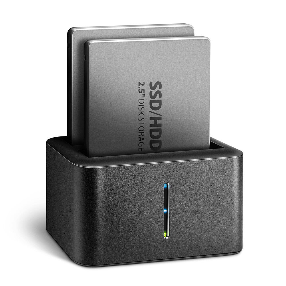 Axagon ADSA-D25 drev dockingstation USB 3.2 Gen 1 (3.1 Gen 1) Type micro-B Sort