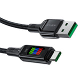 ACEFAST C7-04 USB-kabel 1,2 m USB A USB C 100 W Sort