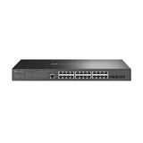 TP-Link Omada SG3428MP netværksswitch Administreret L2+ Gigabit Ethernet (10/100/1000) Strøm over Ethernet (PoE) 1U Sort