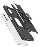 Wozinsky Ring Armor Tough Hybrid Case Cover + Magnetisk Mount til Samsung Galaxy A13 5G sort