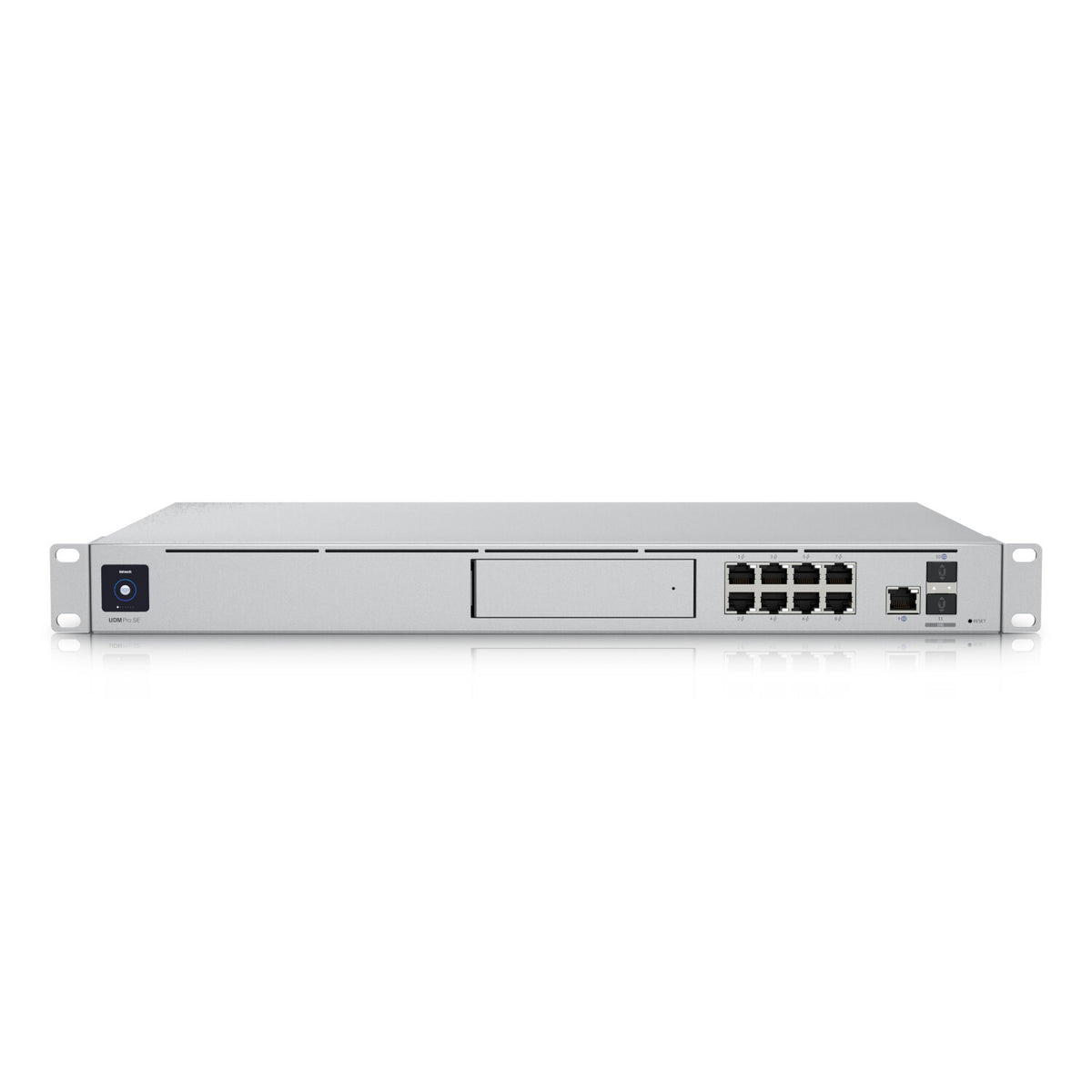 All-in-one Router and Security Gateway | UDM-SE | No Wi-Fi | 10/100/1000/2500 Mbit/s | Ethernet LAN (RJ-45) ports 8 | Mesh Support No | MU-MiMO No | No mobile broadband