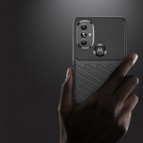 Thunder Case fleksibelt pansret cover til Motorola Moto G Power 2022 sort