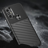 Thunder Case fleksibelt pansret cover til Motorola Moto G Power 2022 sort