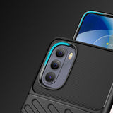 Thunder Case fleksibelt pansret cover til Motorola Moto G Stylus 2022 sort