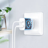 Acefast vægoplader USB Type C / USB 20W, PPS, PD, QC 3.0, AFC, FCP hvid (A25 hvid)