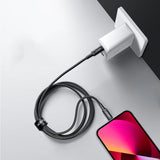 Acefast C4-01 Lightning - USB-C PD cable 30W 3A 480Mb/s 1.8m - black