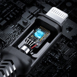 Acefast C4-01 Lightning - USB-C PD cable 30W 3A 480Mb/s 1.8m - black