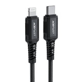 Acefast C4-01 Lightning - USB-C PD cable 30W 3A 480Mb/s 1.8m - black