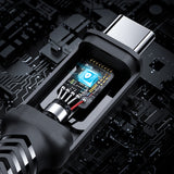 Acefast C4-03 Black USB-C - USB-C PD QC cable 100W 5A 480Mb/s 2m - black