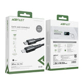 Acefast C1-01 Lightning - USB-C MFi PD cable 30W 3A 480Mb/s 1.2m - black