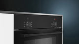 Siemens iQ100 HB010FBA1 ovn 66 L Sort