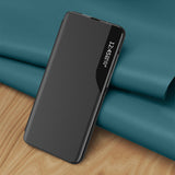 Eco læder View Case Elegant Flip Cover med Stand Funktion Poco M4 Pro 5G Red