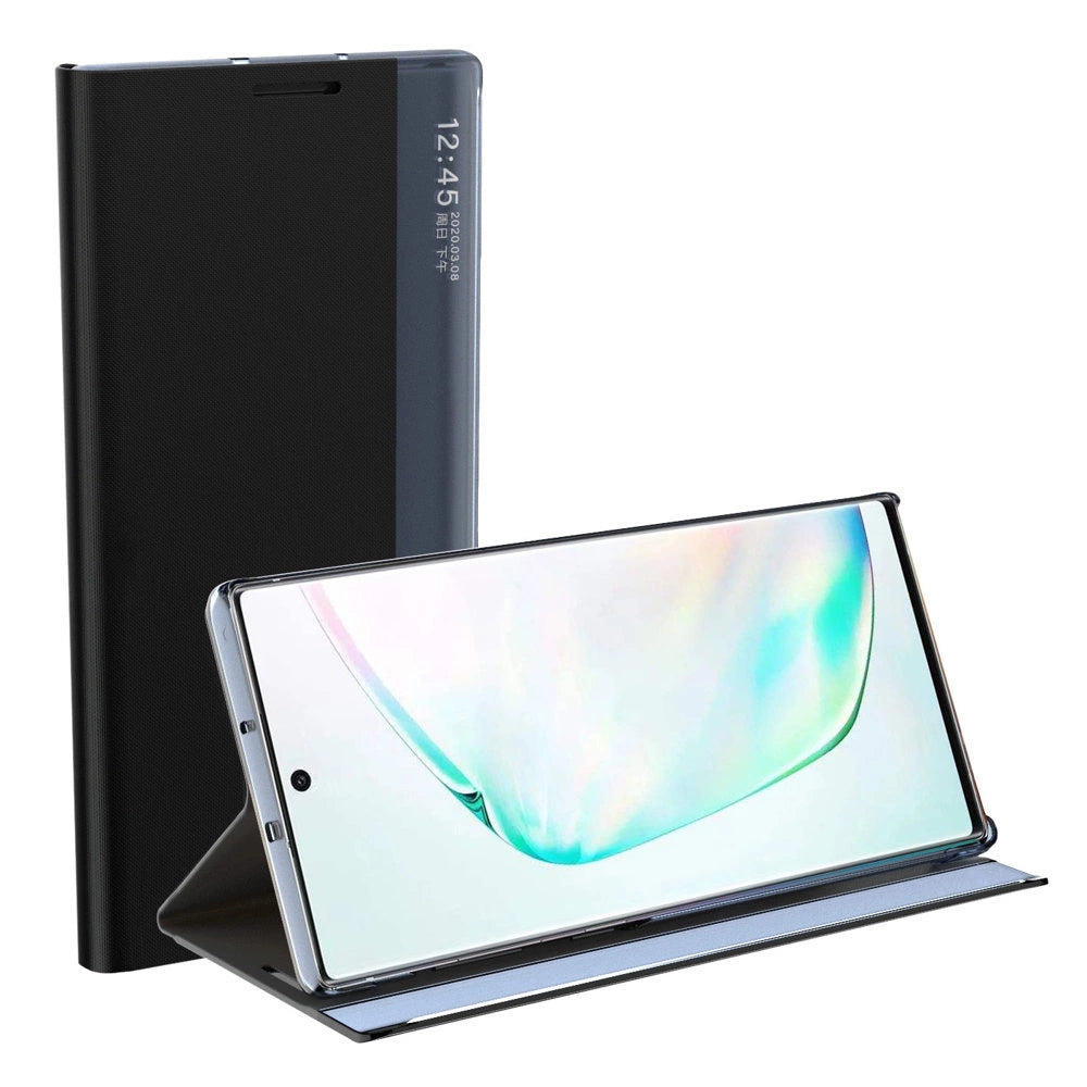 Ny Sleep Case-dæksel med stativfunktion til Samsung Galaxy A03s (166.5) pink