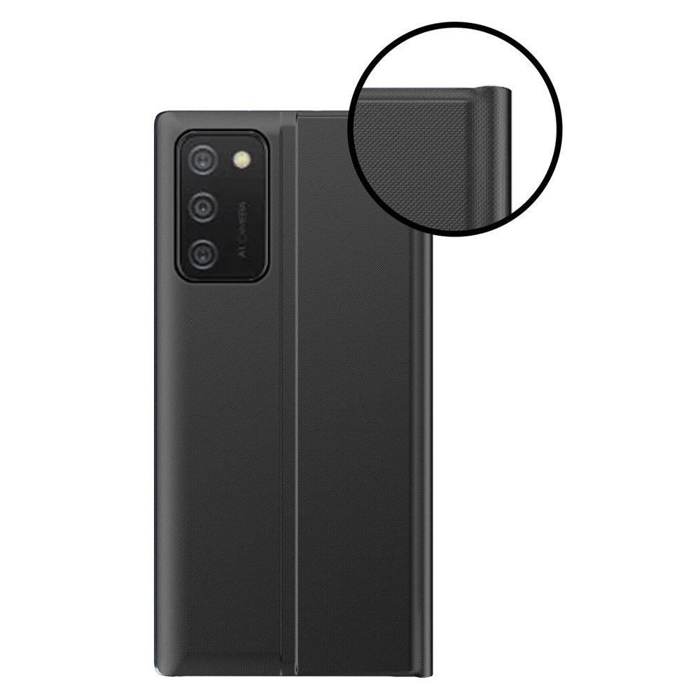 Ny Sleep Case cover med en standfunktion til Samsung Galaxy A03s (166.5) blå