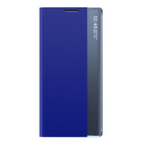 Ny Sleep Case cover med en standfunktion til Samsung Galaxy A03s (166.5) blå