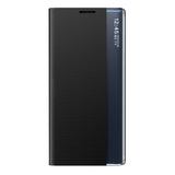 Ny Sleep Case-dæksel med stativfunktion til Samsung Galaxy A03s (166.5) sort