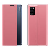 Ny Sleep Case flip cover med standfunktion Xiaomi Redmi Note 11 Pro+ 5G (Kina) / 11 Pro 5G (Kina) / Mi11i HyperCharge / Poco X4 NFC 5G lyserød