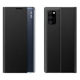 Nye Sleep Case flip cover med standfunktion Xiaomi Redmi Note 11 Pro+ 5G (Kina) / 11 Pro 5G (Kina) / Mi11i HyperCharge / Poco X4 NFC 5G sort