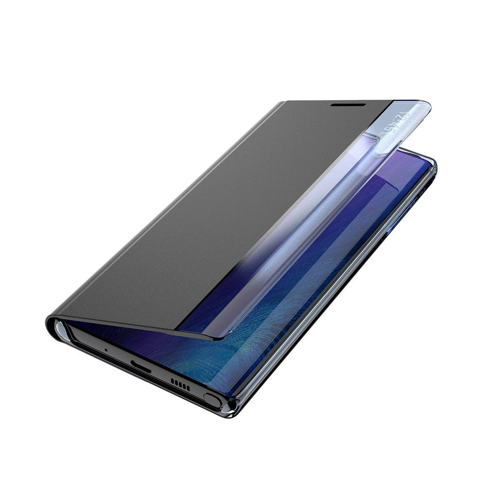Nye Sleep Case flip cover med standfunktion Xiaomi Redmi Note 11 Pro+ 5G (Kina) / 11 Pro 5G (Kina) / Mi11i HyperCharge / Poco X4 NFC 5G sort