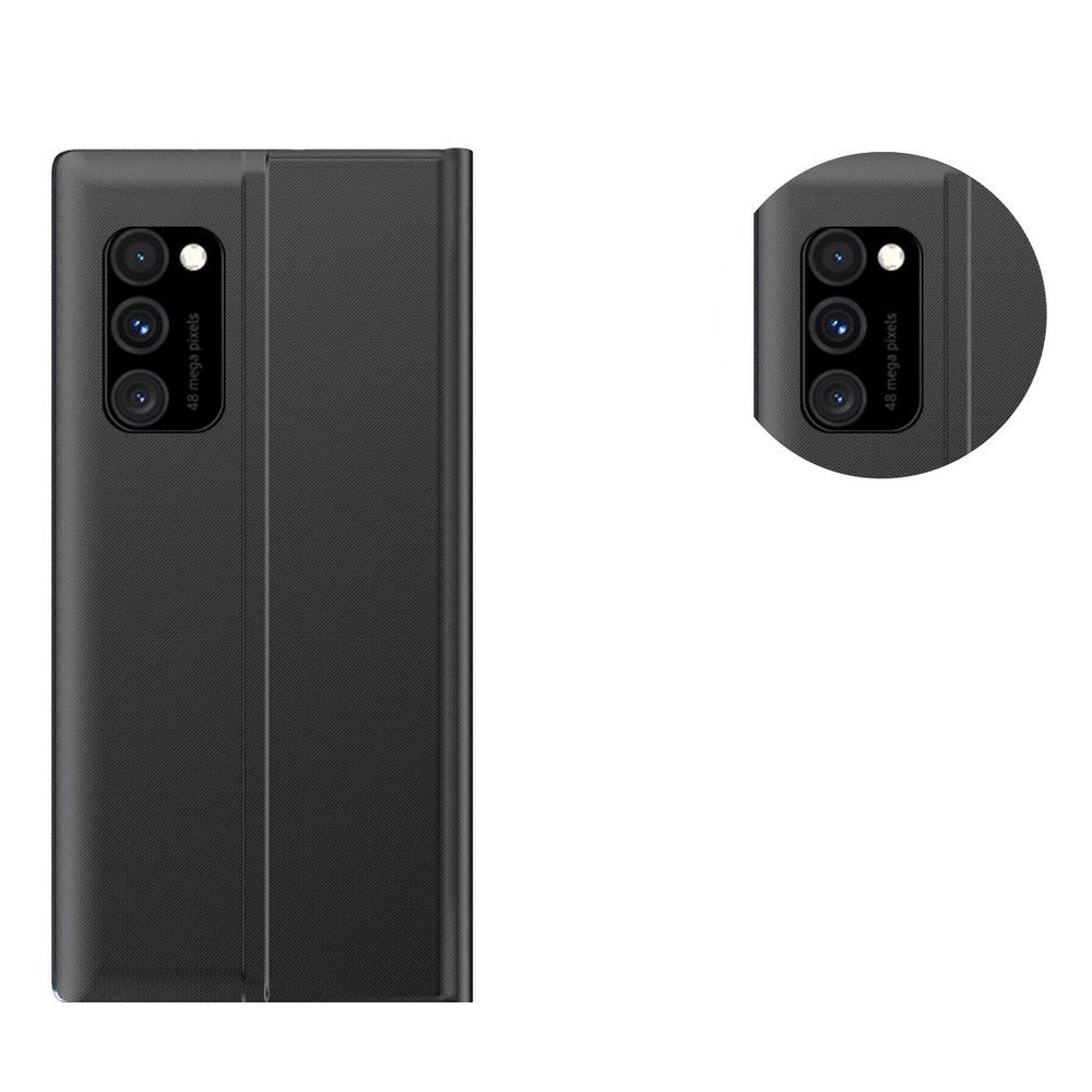 Nye Sleep Case flip cover med standfunktion Xiaomi Redmi Note 11 Pro+ 5G (Kina) / 11 Pro 5G (Kina) / Mi11i HyperCharge / Poco X4 NFC 5G sort