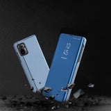 Clear View Case blå Poco M4 Pro 5G flip cover
