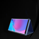 Clear View Case blå Poco M4 Pro 5G flip cover