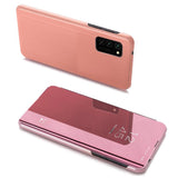 Clear View Case til Samsung Galaxy A03s (166.5) pink