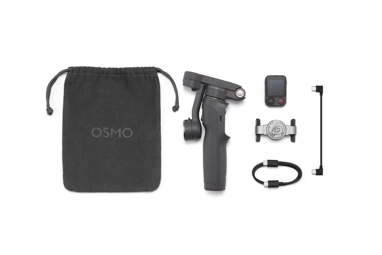 DJI Osmo Mobile 8P Standard Combo Smartphone kamera stabilisator Sort