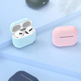 AirPods Pro Case Silicone Soft Earphone Cover Hvid (case C)