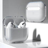 AirPods 2- og AirPods 1-kasse, stiv, stærk og gennemsigtig hovedtelefonkasse (kasse A)