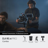 DJI RS 4 Pro Combo Stabilisator håndkamera Sort