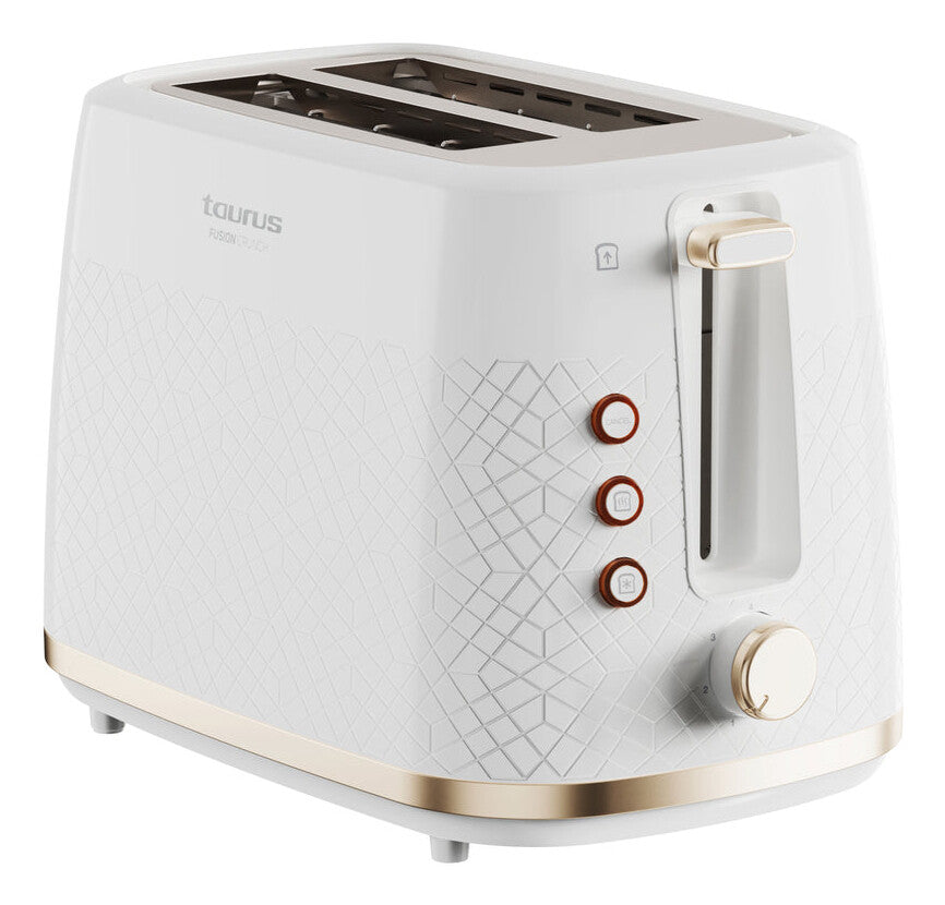 Taurus FUSION CRUNCH 7 2 skive(r) 800 W Hvid