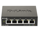 D-Link DGS-1100-05V2/E netværksswitch Administreret L2 Gigabit Ethernet (10/100/1000) Sort