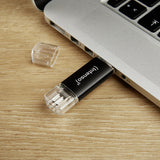 Intenso Twist Line USB-nøgle 32 GB USB Type-A / USB Type-C 3.2 Gen 1 (3.1 Gen 1) Anthracit