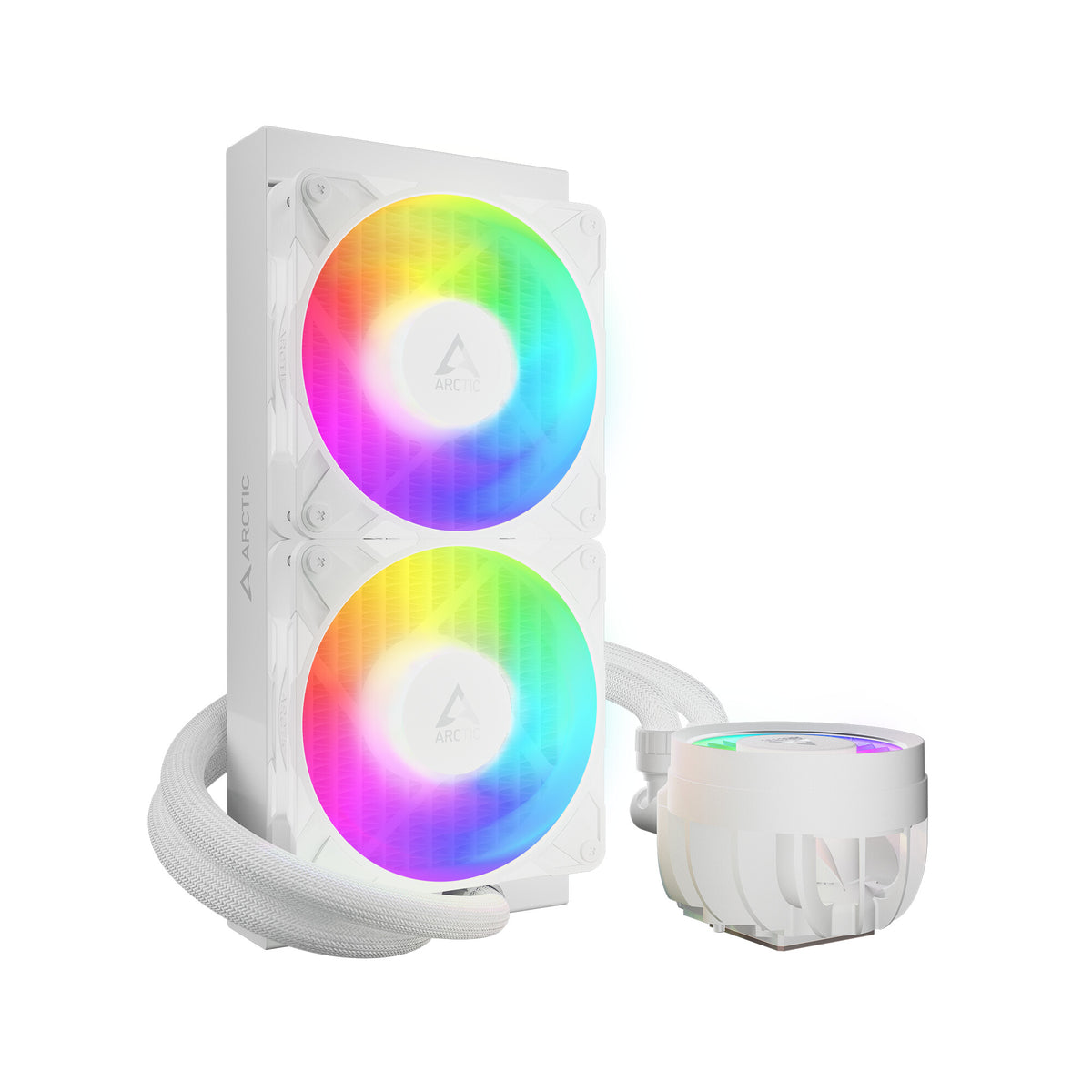 ARCTIC Liquid Freezer III Pro 240 A-RGB Processor Alt-i-en væskekøler 12 cm Hvid 1 stk