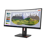 Lenovo ThinkVision T34WD-40 LED display 86,4 cm (34") 3440 x 1440 pixel Wide Quad HD Sort