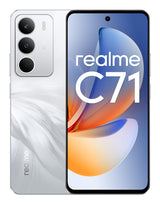 realme C71 16,9 cm (6.67") 4G 8 GB 256 GB 6000 mAh Hvid