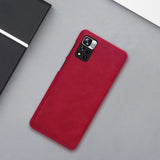 Nillkin Qin Case Case for Xiaomi Redmi Note 11 Pro+ (China) / Redmi Note 11 Pro (China) / Mi11i HyperCharge Camera Protector Holster Cover Flip Case Black